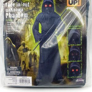 Fun World Fade In Out Unknown Phantom Boys M 8 Halloween Costume 4 Piece Set